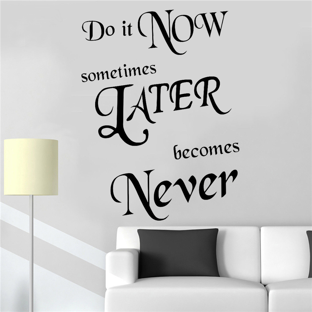 Office Furniture Now - Do It Now Wall Sticker Creative