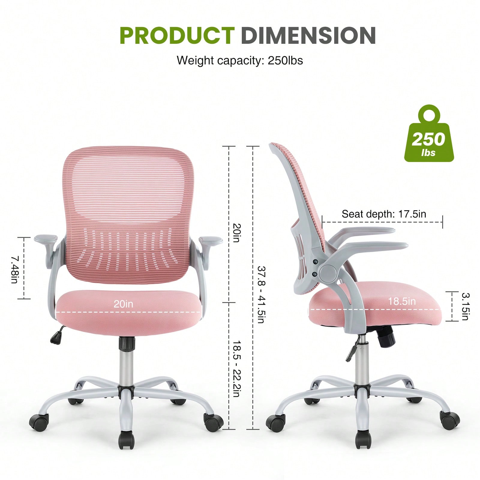 Office Chair, Desk Chair, Ergo - Task Chair Mid Back 评论和价格