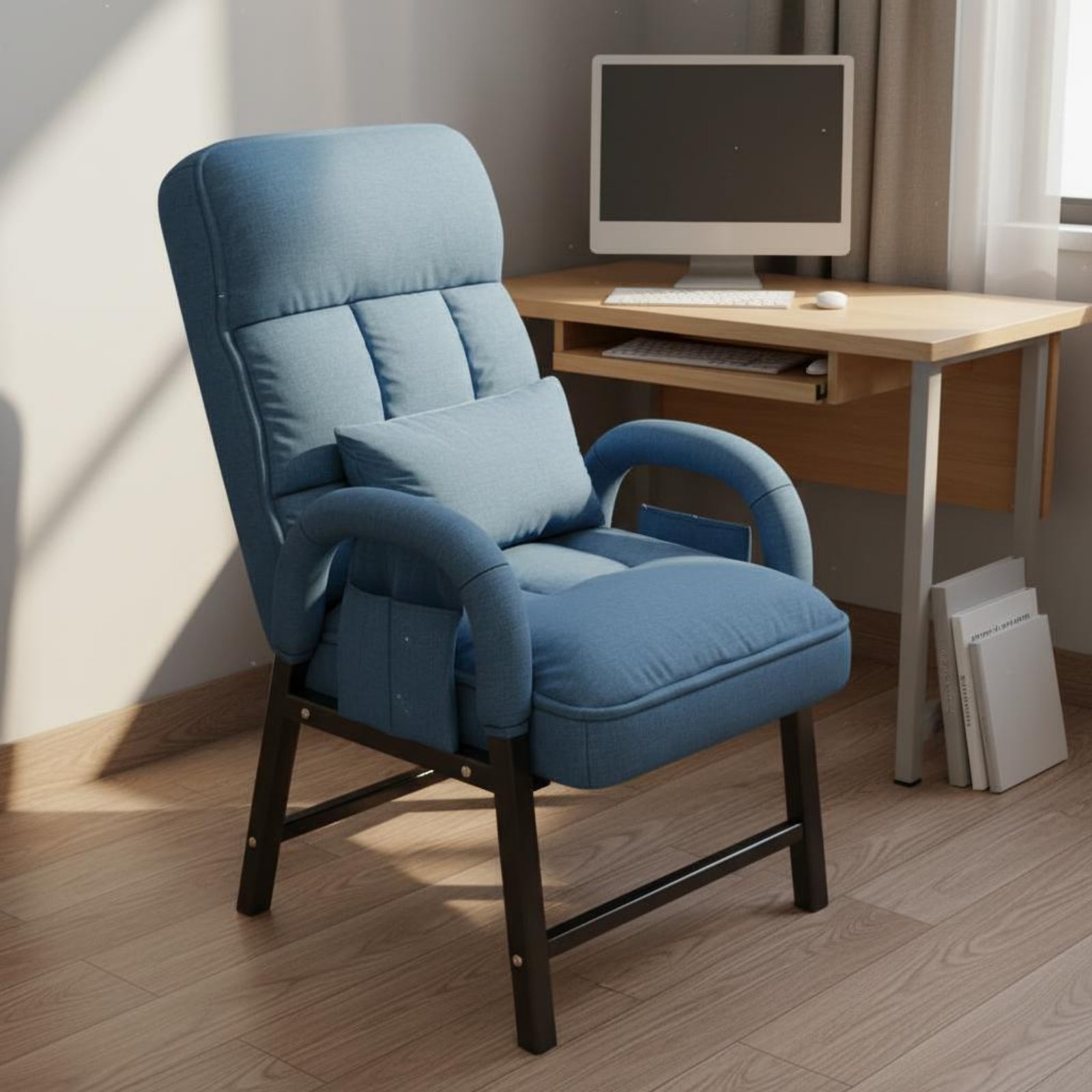 High Spine Lazy Sofa Chair Adj - Office Furniture Commercial 评论和价格
