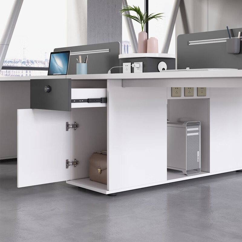 Four-person workplace staff de - Office Furniture Manufacturers 评论和价格
