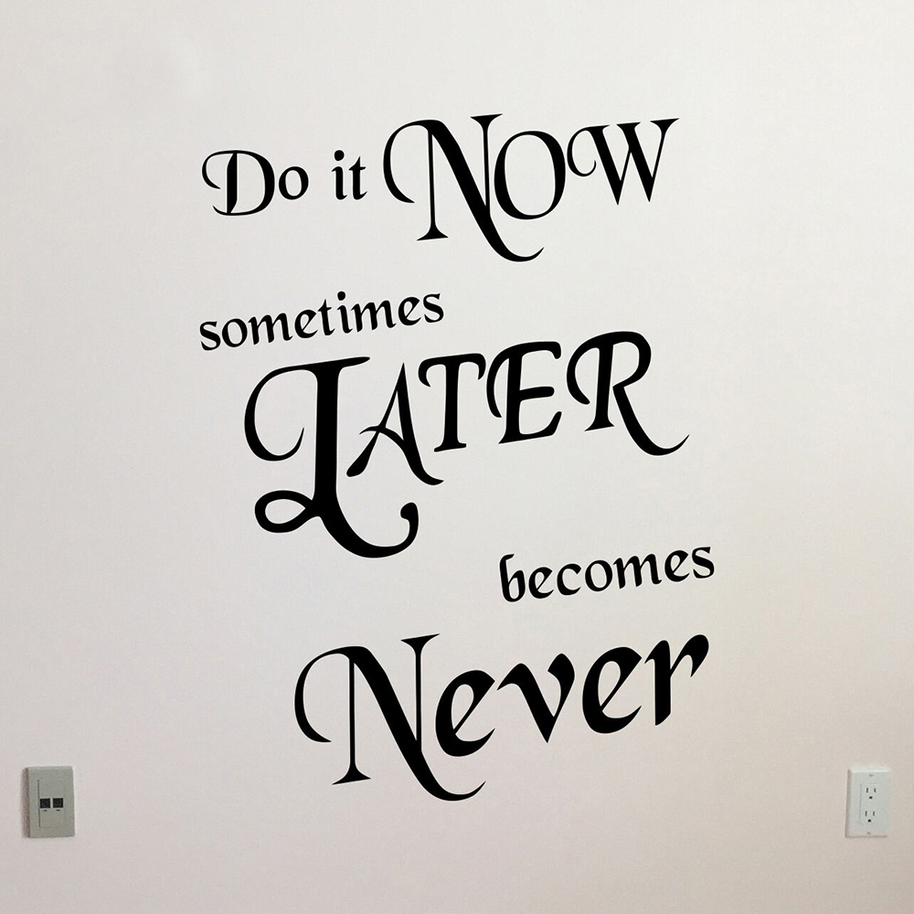 Do It Now Wall Sticker Creativ - Office Furniture Now 评论和价格