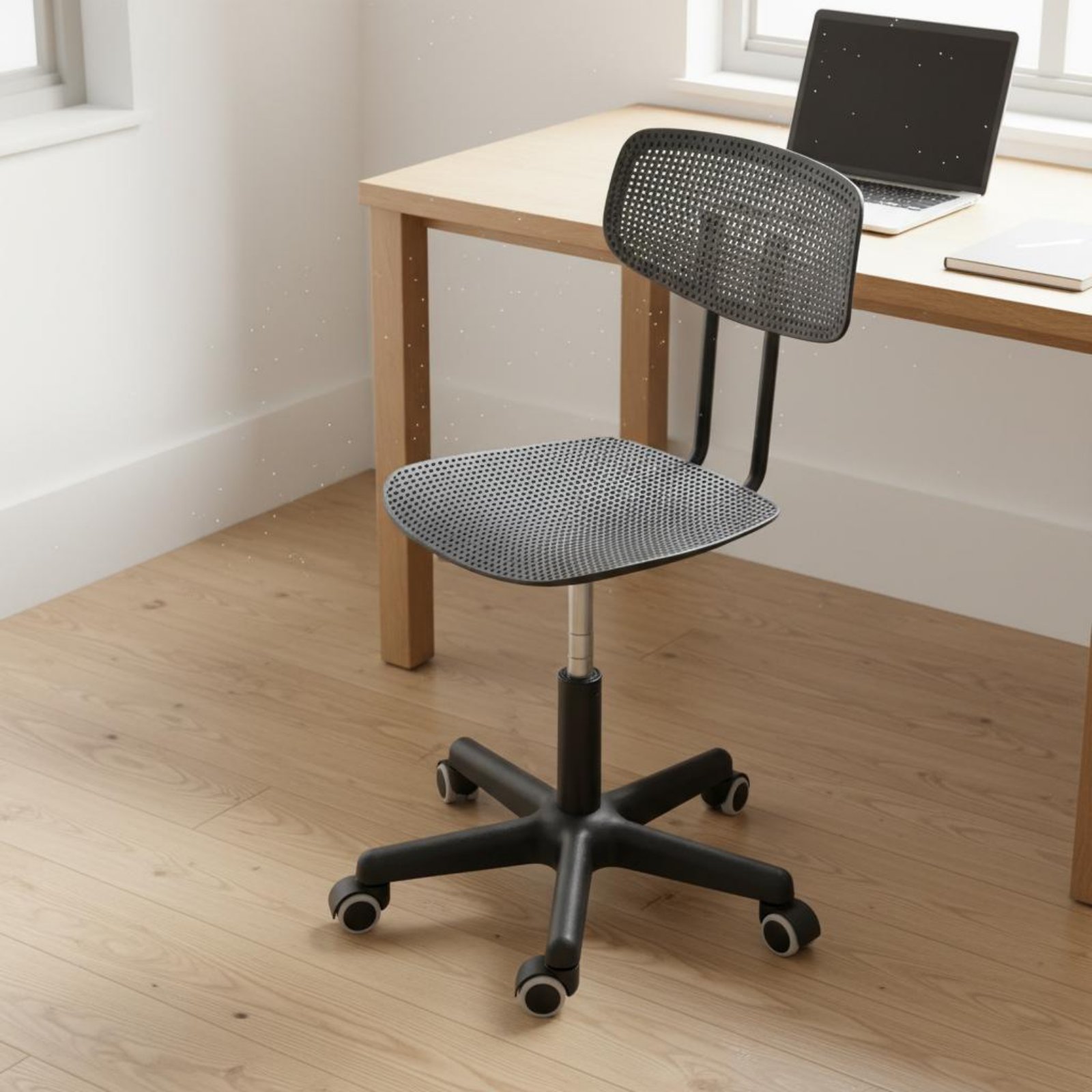 Adjustable Rolling Desk Chair  - Office Furniture Commercial 评论和价格