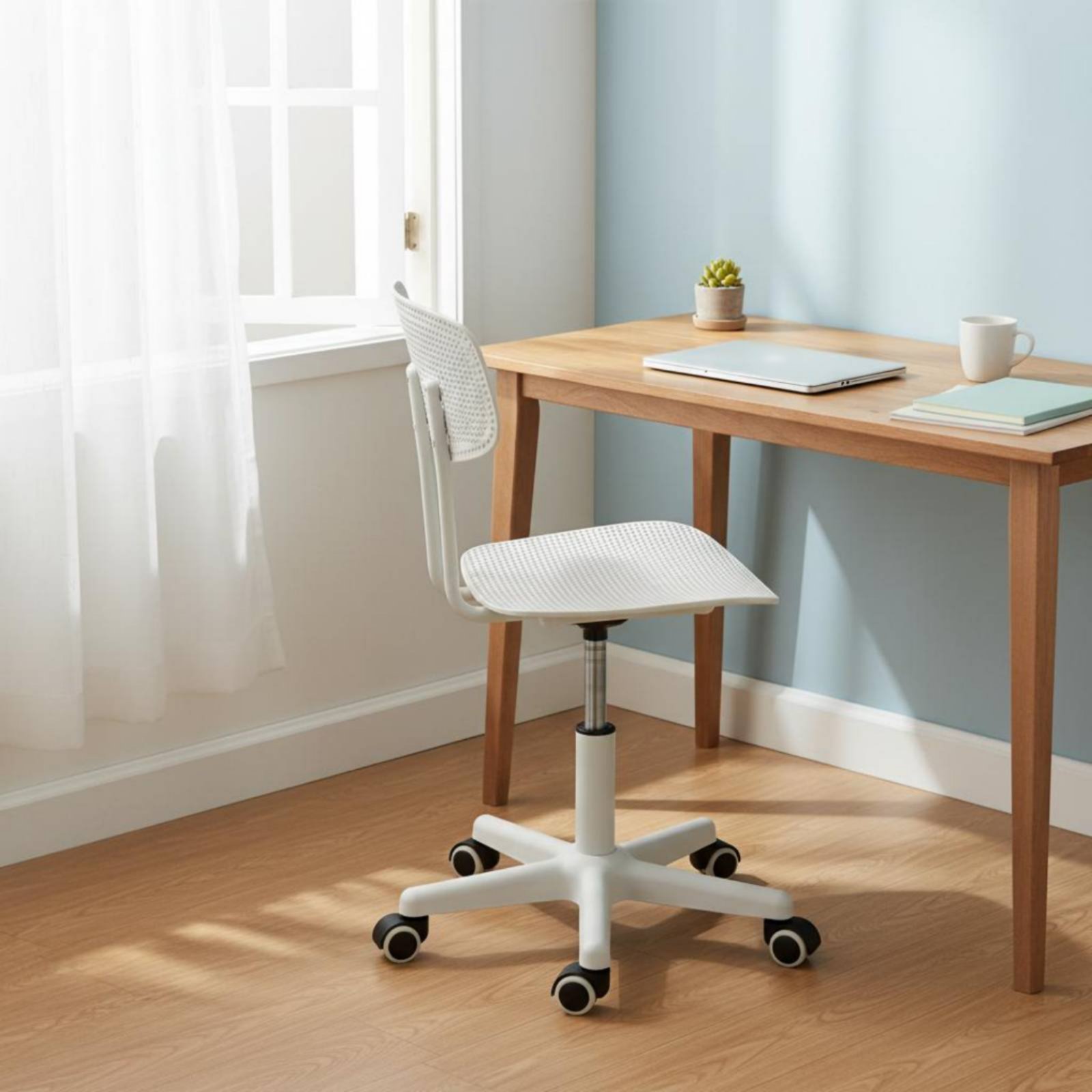 Adjustable Rolling Desk Chair  - Office Furniture Commercial 评论和价格
