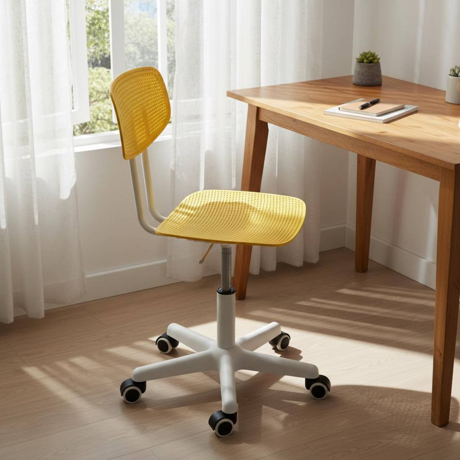 Adjustable Rolling Desk Chair  - Office Furniture Commercial 评论和价格