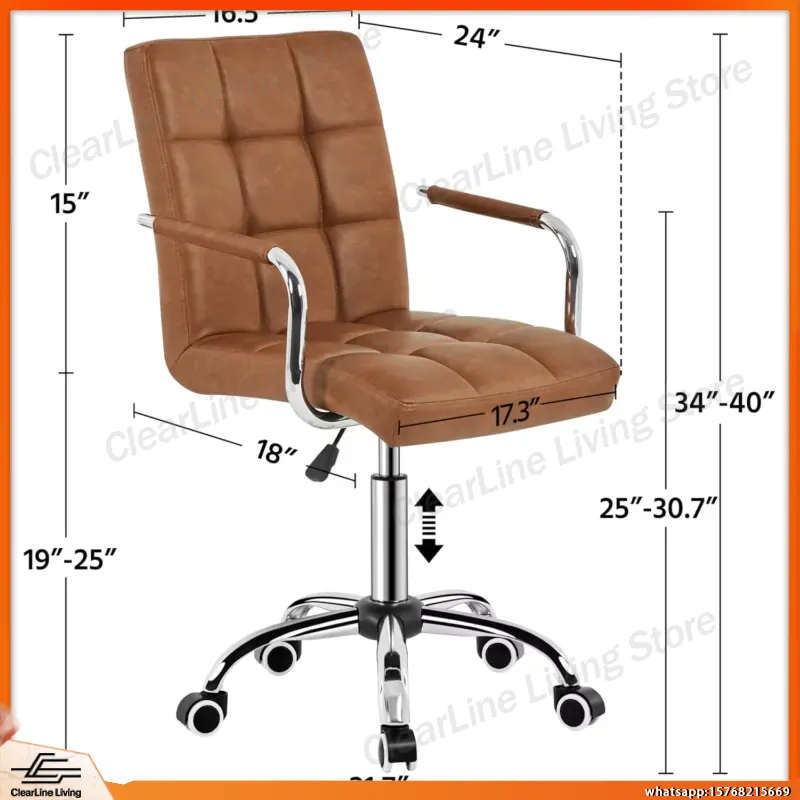 Adjustable Mid-Back Office Cha - Task Chair Mid Back 评论和价格