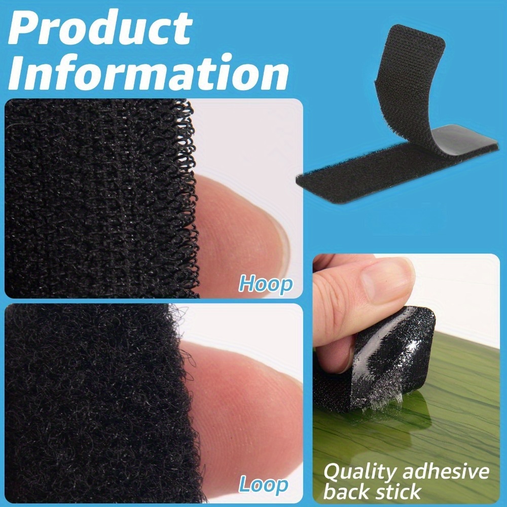 50/100pcs Black Self-Adhesive  - Office Furniture Removal 评论和价格