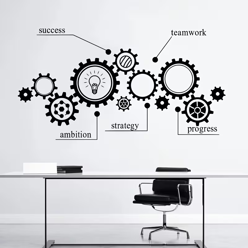 Removable Wall Sticker with Ge - Office Furniture Removal 评论和价格