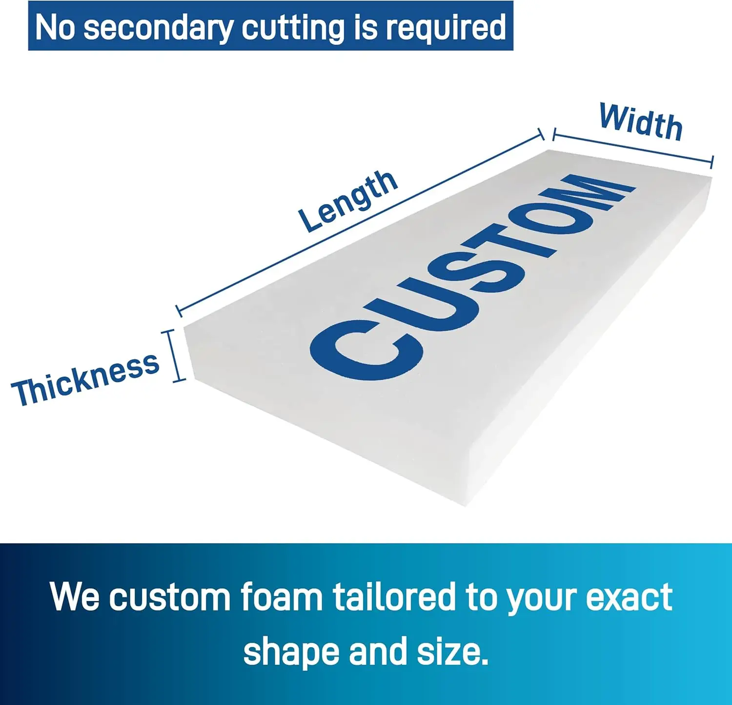 Custom Shaped Foam 45D Foam Fi - Office Furniture Removal 评论和价格