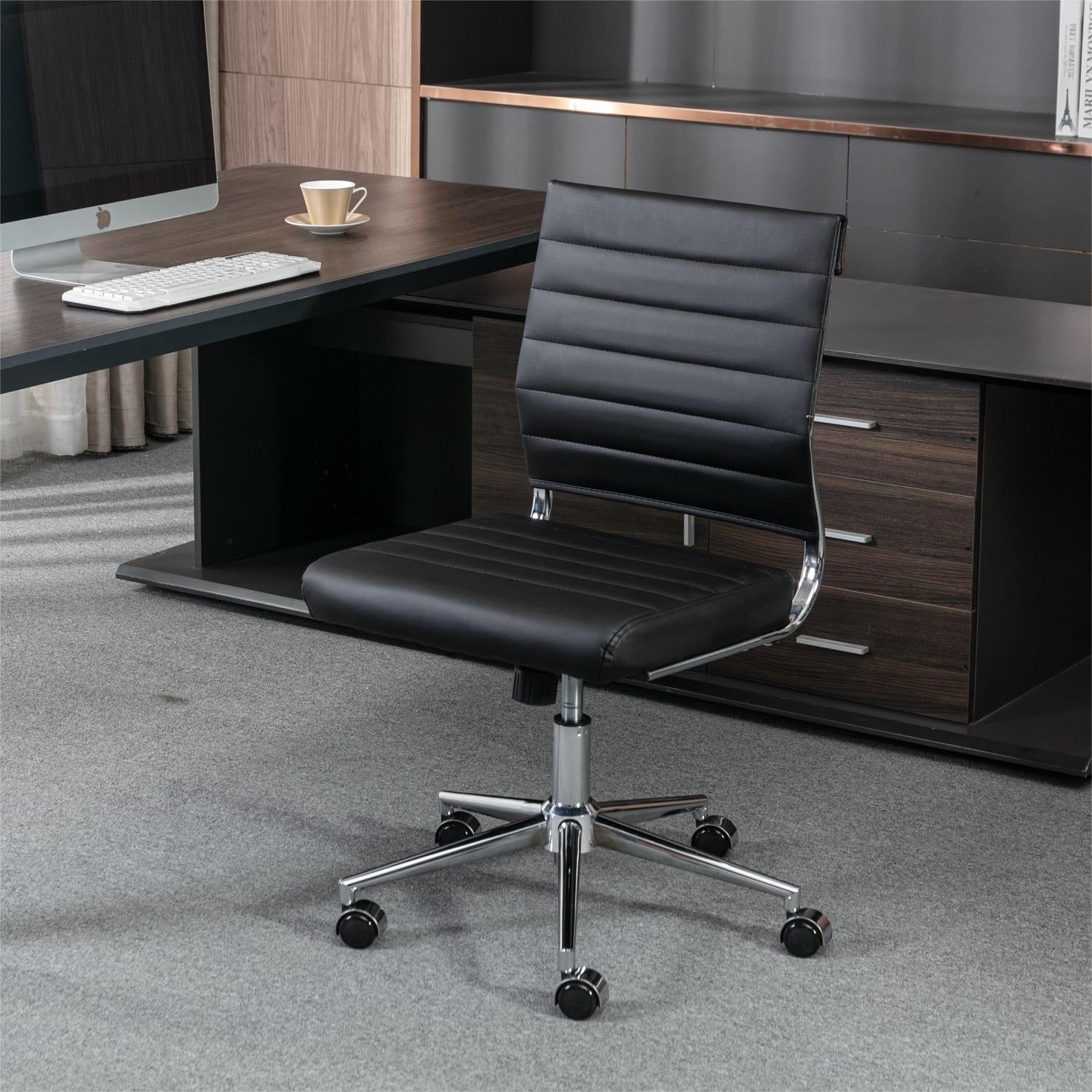 Armless Mid Back Ergonomic Swi - Task Chair Mid Back 评论和价格